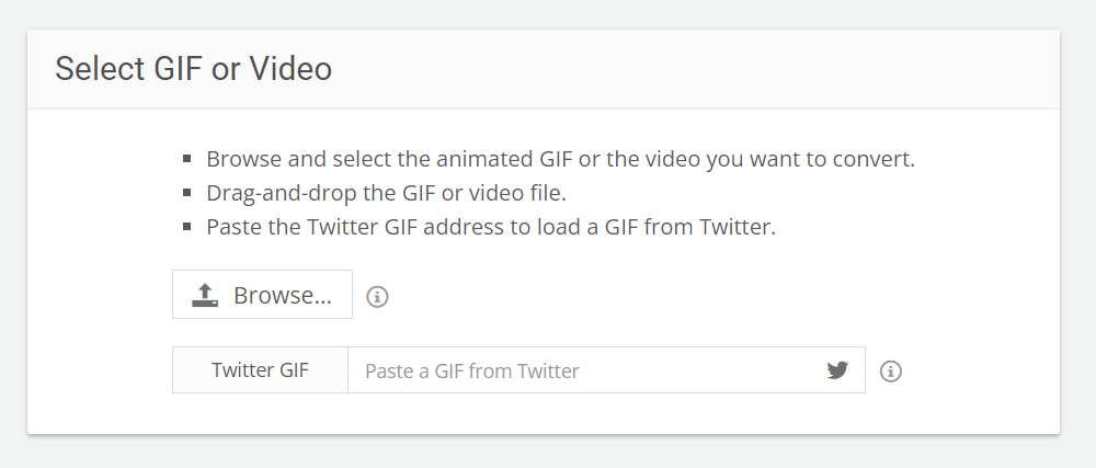 GIF Converter | Convert to GIF or to MP4 Online