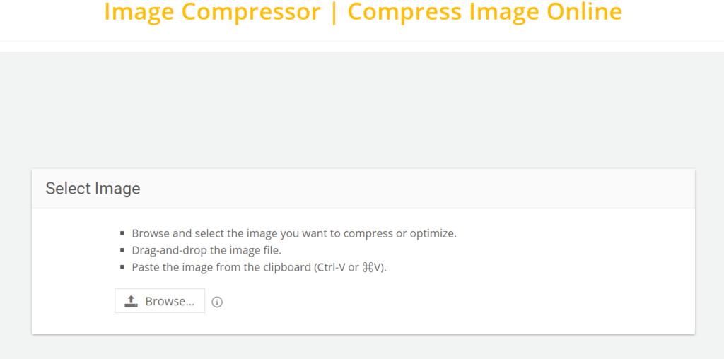 Image Compressor Compress Image Online