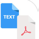 Text Document to PDF