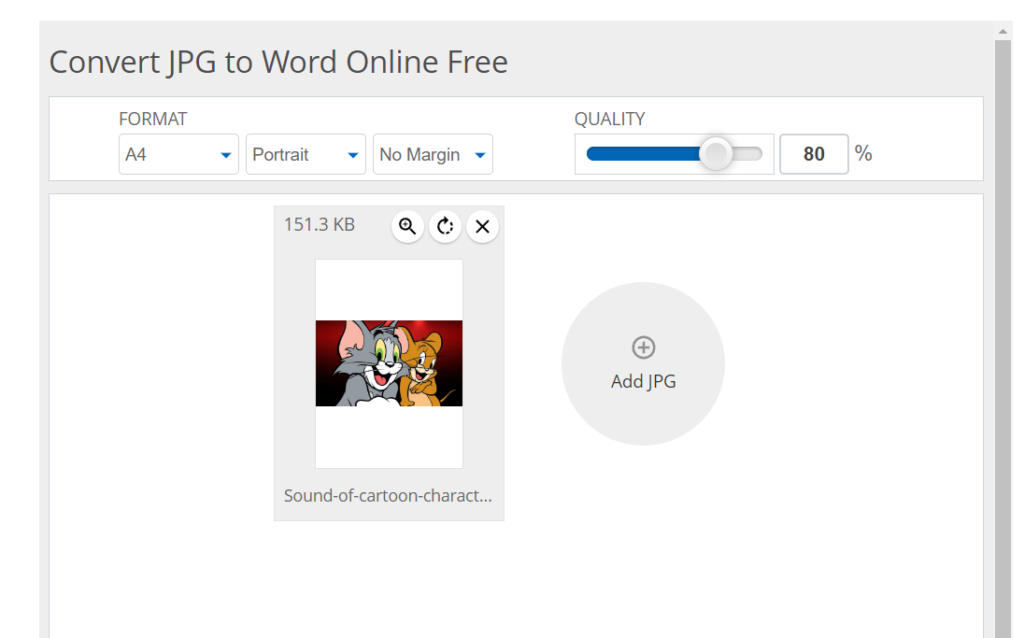 Convert JPG Image to Word - Free Online Converter