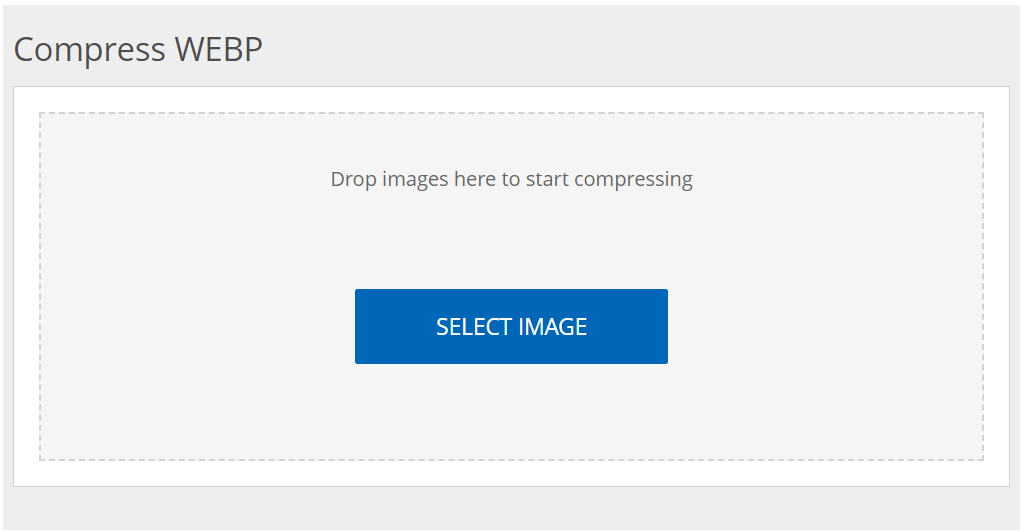 Compress WEBP